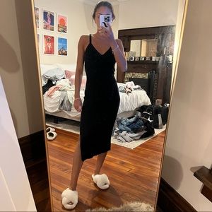 Abercrombie & Fitch twist front midi sweaterdress, size XS